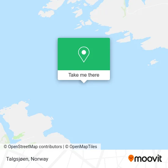 Talgsjøen map