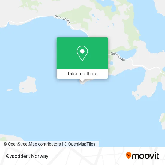 Øyaodden map