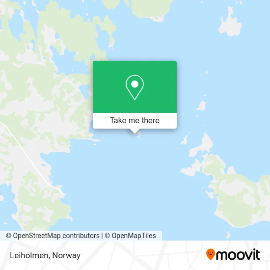 Leiholmen map