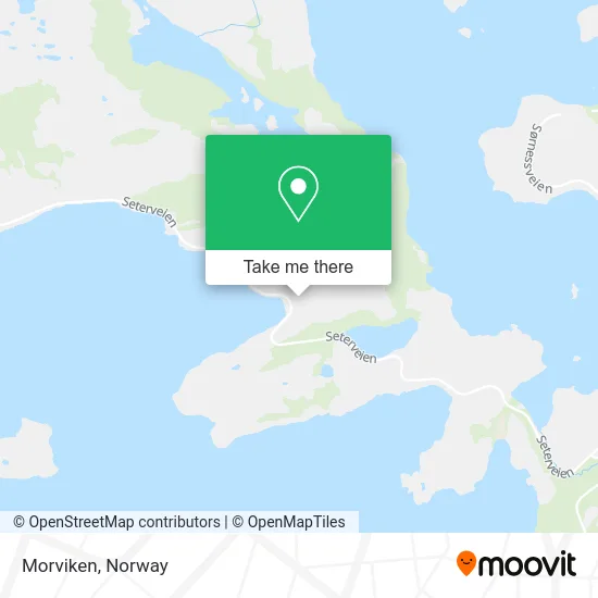 Morviken map