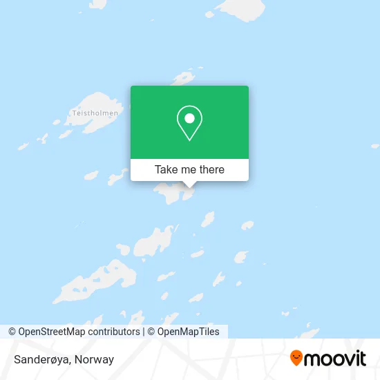 Sanderøya map