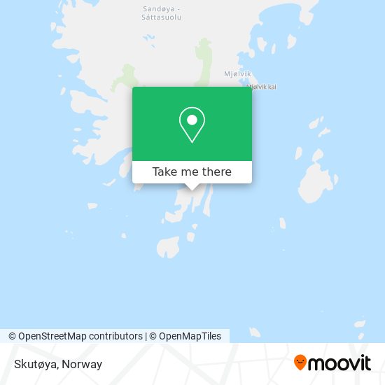 Skutøya map