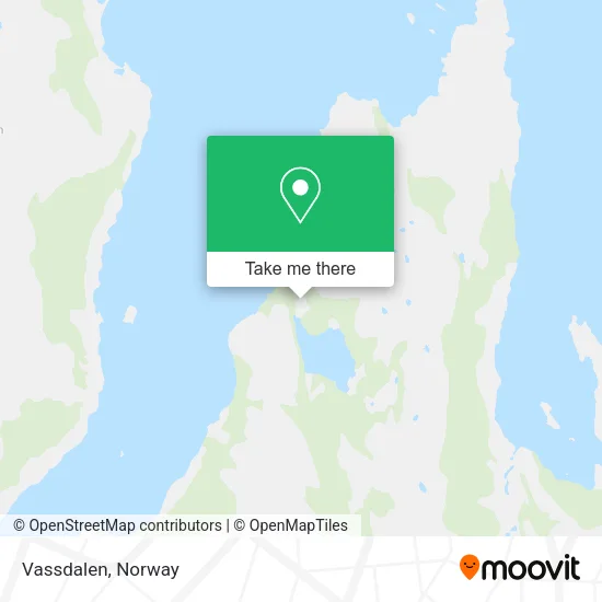 Vassdalen map
