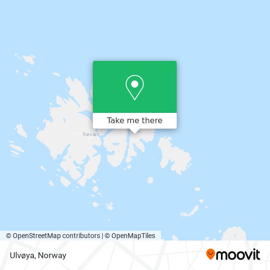 Ulvøya map