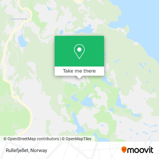 Rullefjellet map