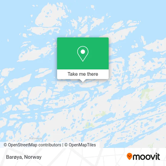 Barøya map