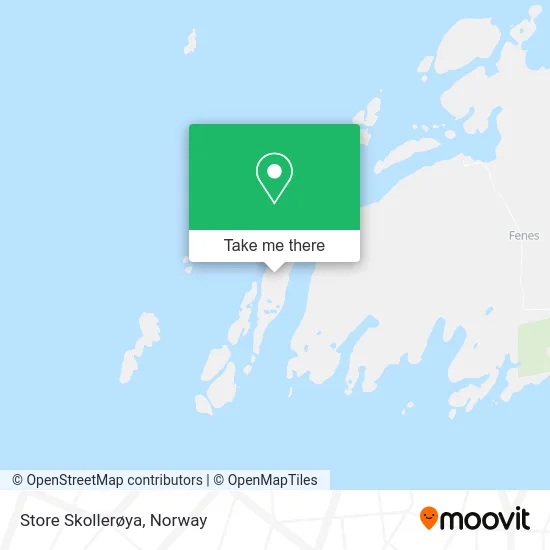 Store Skollerøya map