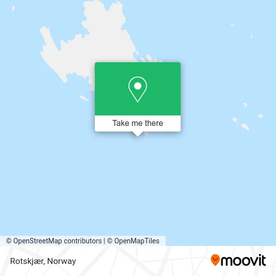 Rotskjær map