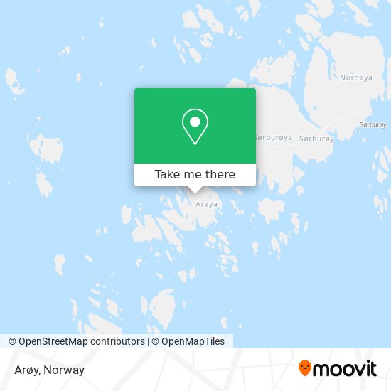 Arøy map