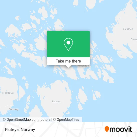 Flutøya map