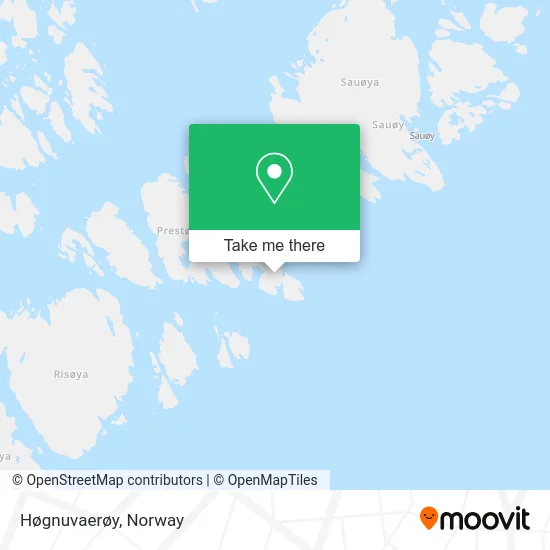 Høgnuvaerøy map