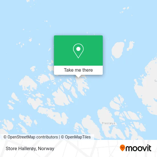 Store Hallerøy map