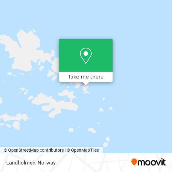 Landholmen map