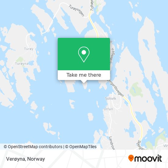 Verøyna map