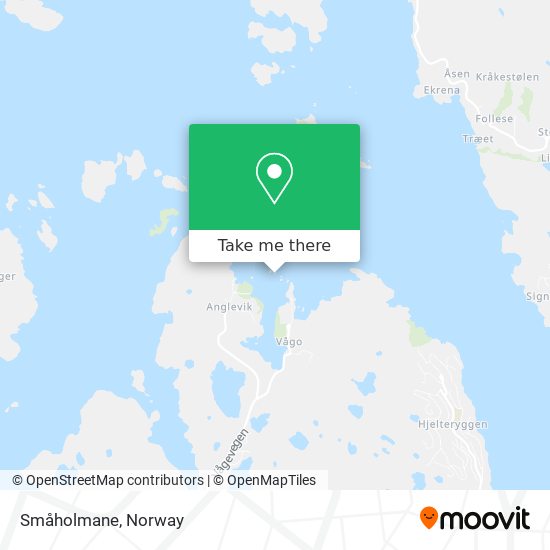 Småholmane map
