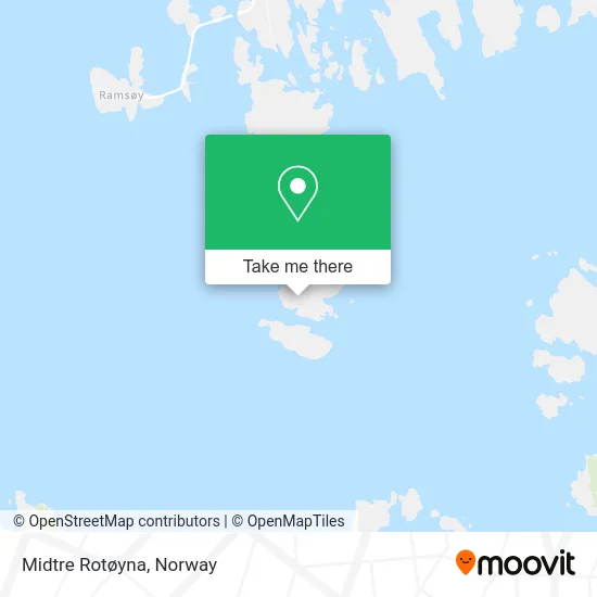 Midtre Rotøyna map
