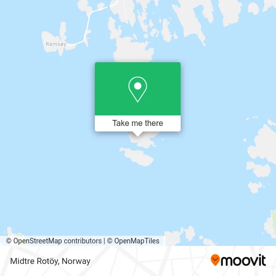 Midtre Rotöy map