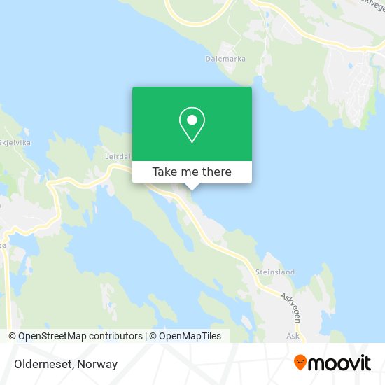 Olderneset map