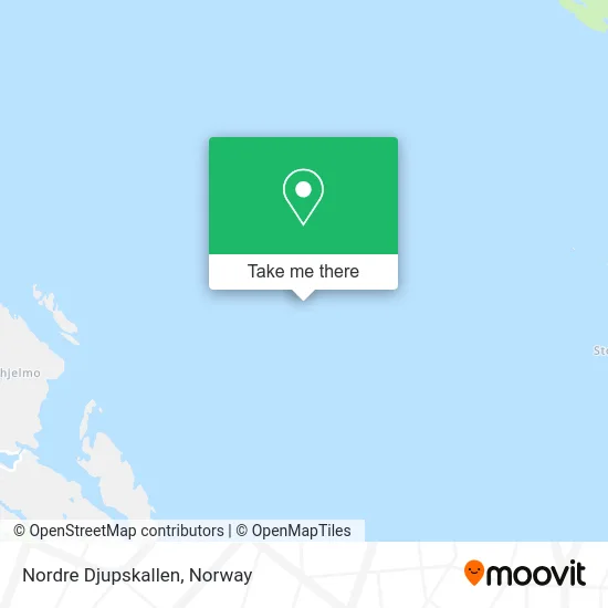 Nordre Djupskallen map