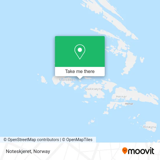 Noteskjeret map