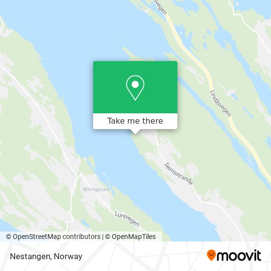 Nestangen map