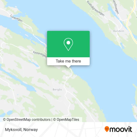 Myksvoll map