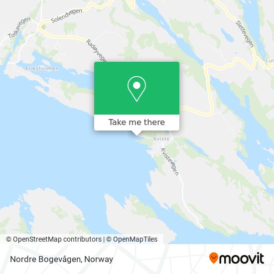 Nordre Bogevågen map