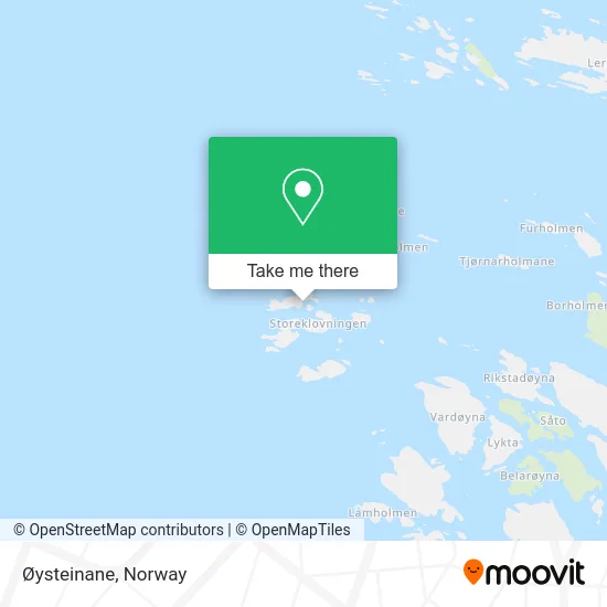 Øysteinane map