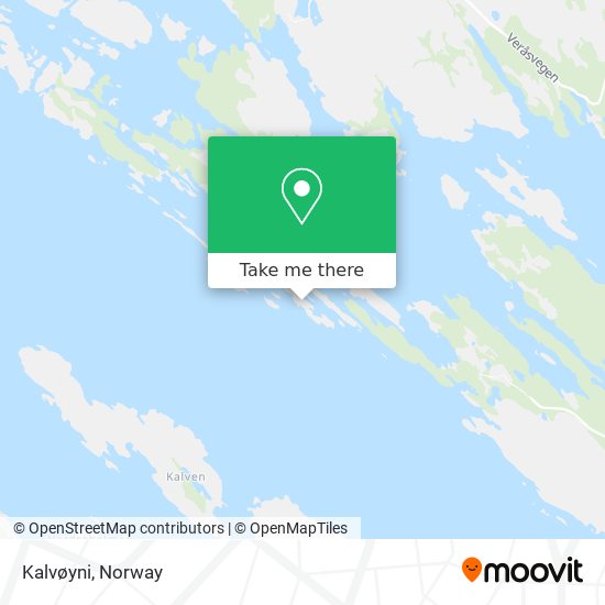 Kalvøyni map