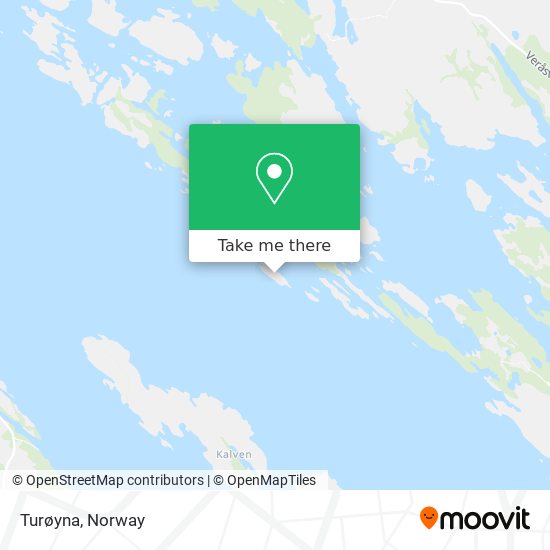 Turøyna map