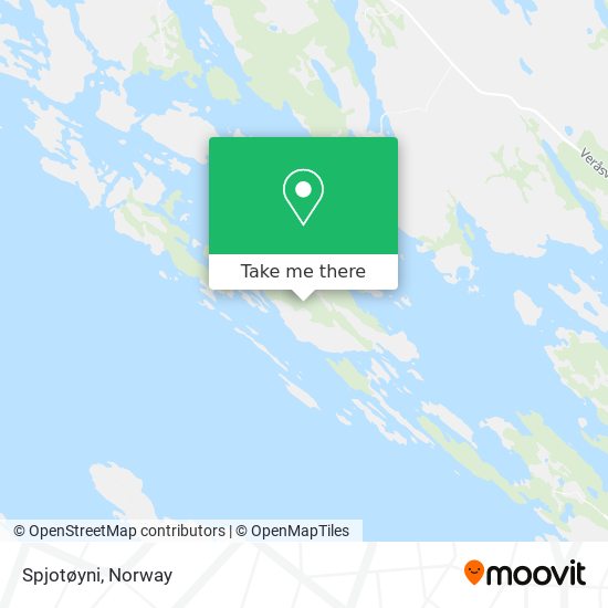 Spjotøyni map