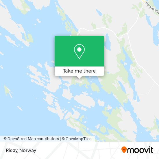 Risøy map