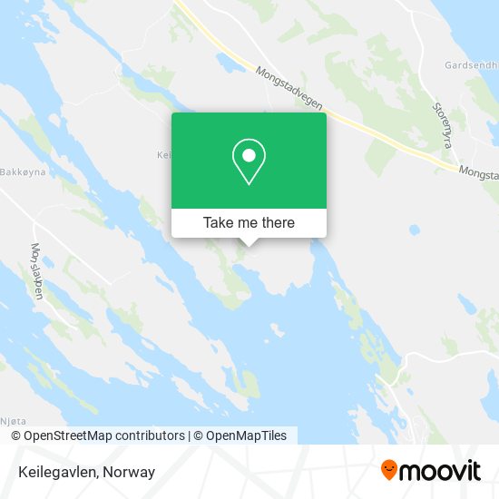 Keilegavlen map