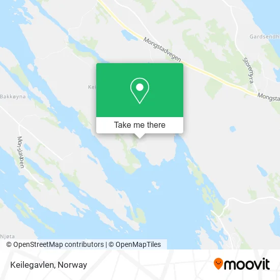 Keilegavlen map