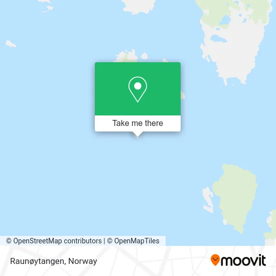 Raunøytangen map