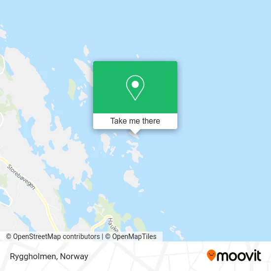 Ryggholmen map