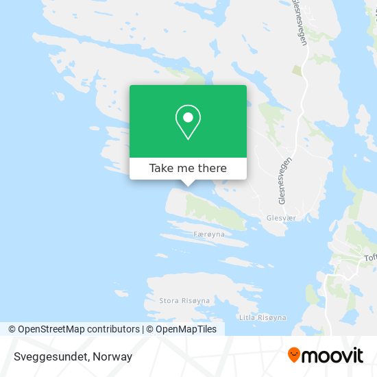 Sveggesundet map