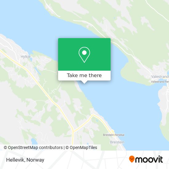 Hellevik map