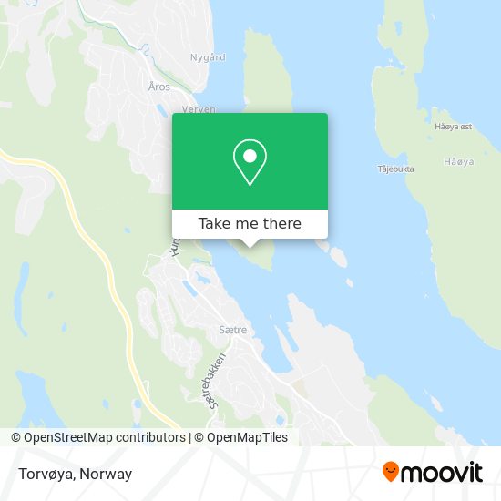 Torvøya map