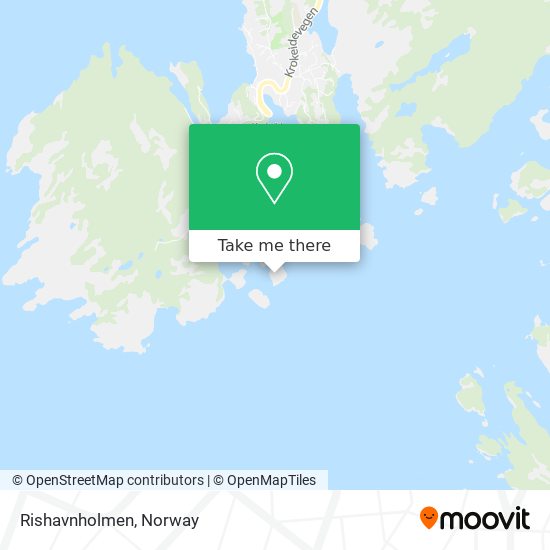 Rishavnholmen map