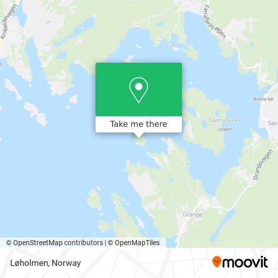 Løholmen map