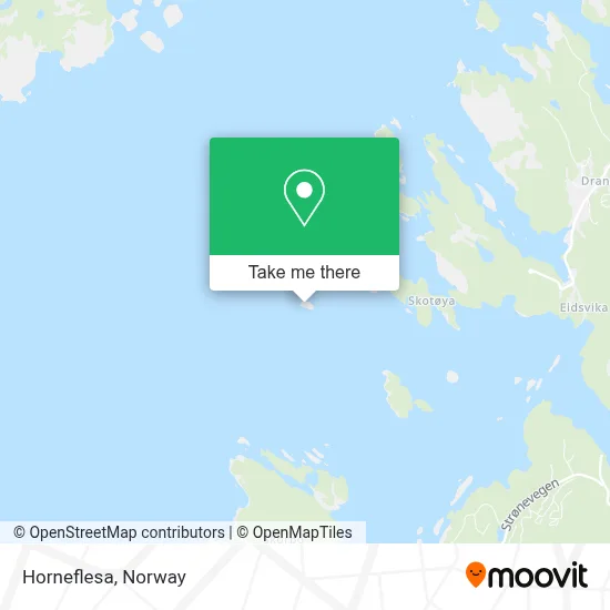 Horneflesa map