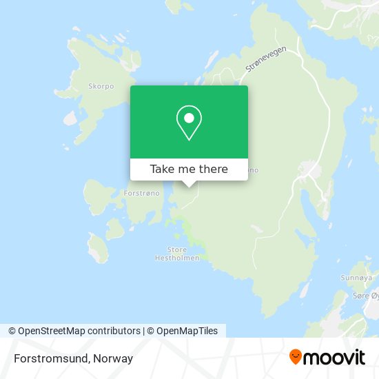 Forstromsund map