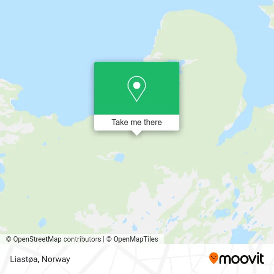 Liastøa map