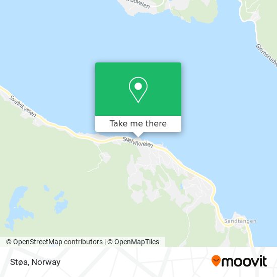 Støa map
