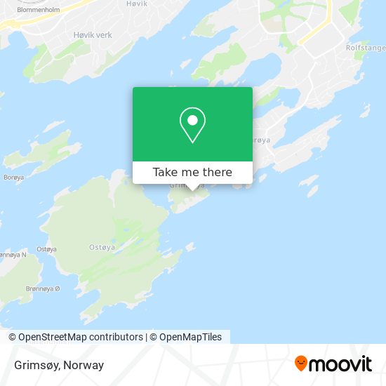 Grimsøy map