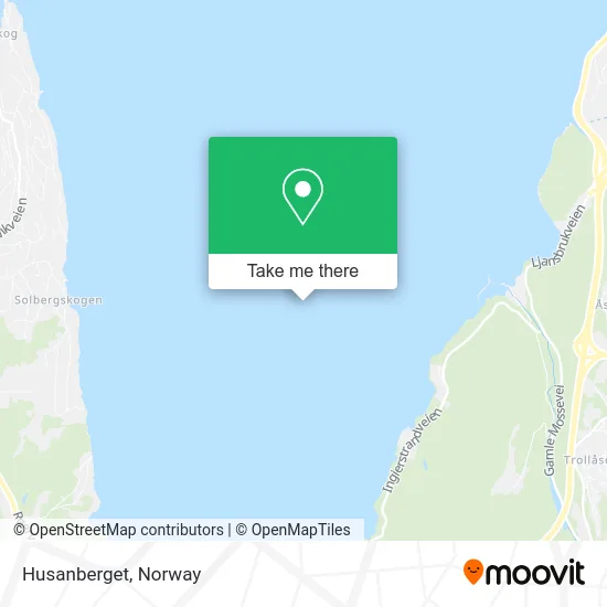 Husanberget map