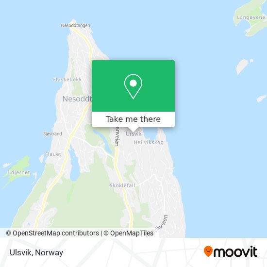 Ulsvik map