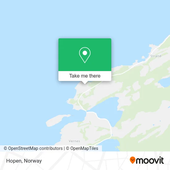 Hopen map
