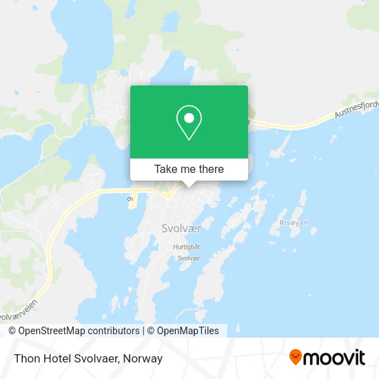 Thon Hotel Svolvaer map
